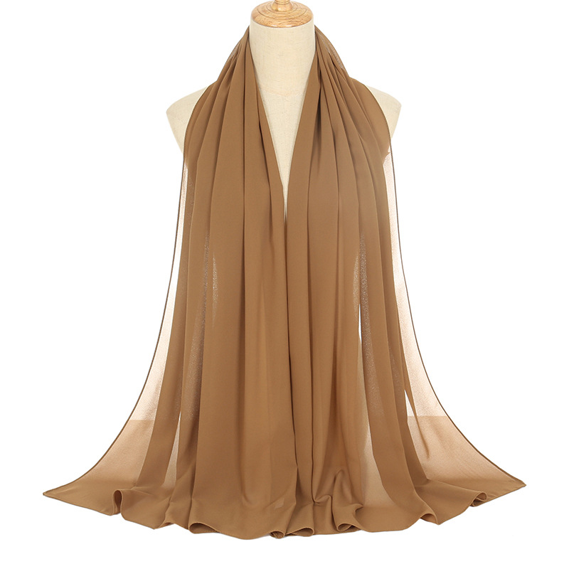 Wholesale Women Pearl Chiffon Scarf