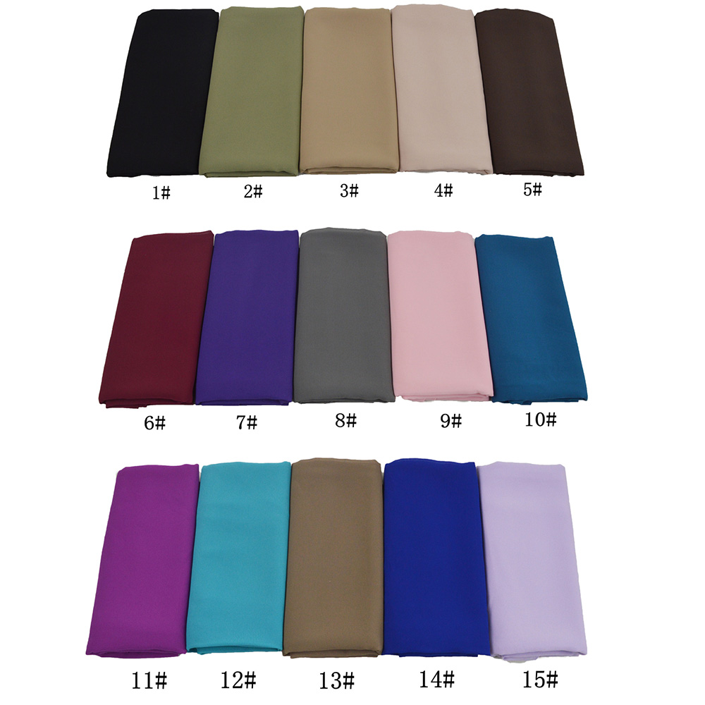 Wholesale Women Pearl Chiffon Scarf