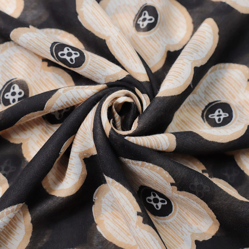 printed cotton scarf for women wholesale