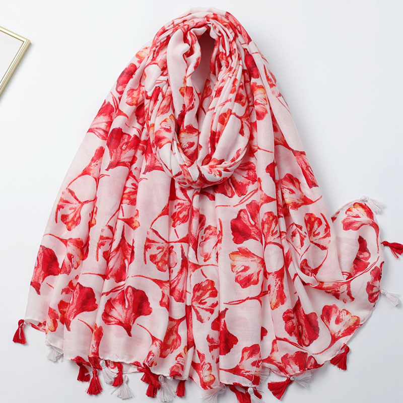 Custom Printed Linen Scarves Wholesale