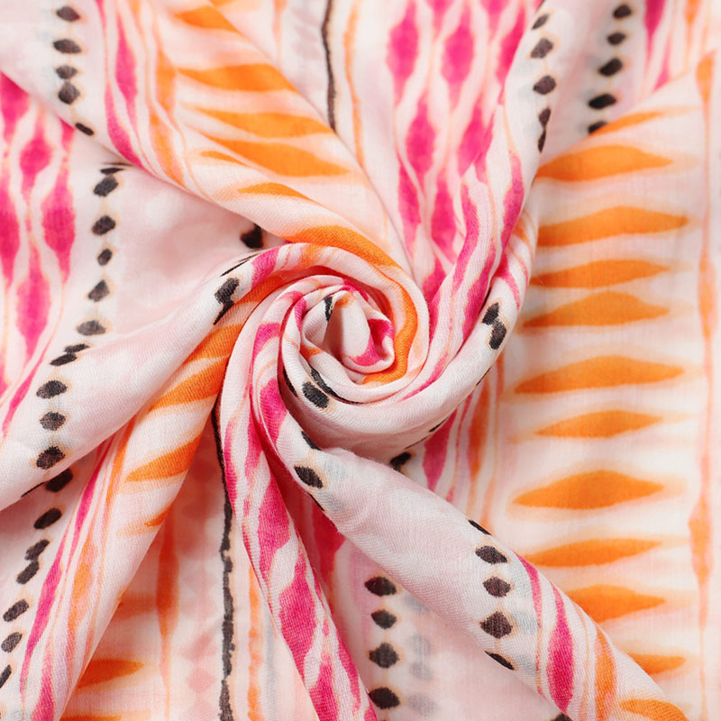 Custom cotton scarves with logo wholesale