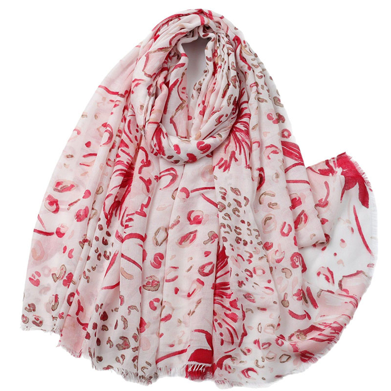 Wholesale custom cotton scarf printing