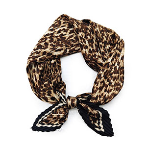 Wholesale Pleated Silk Scarf