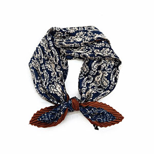 Pleated scarf wholesale France