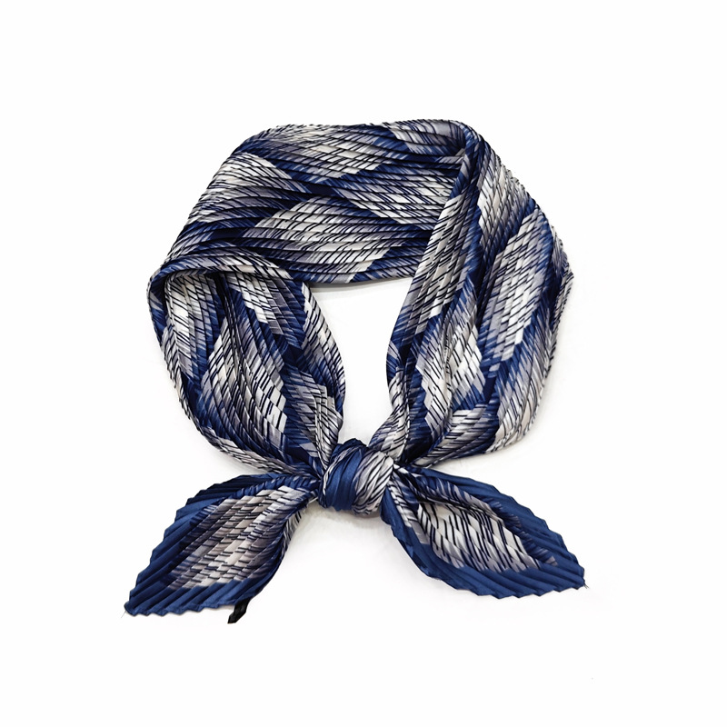 wholesale pleated silk scarf usa