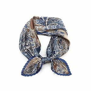 Pleated silk scarves wholesale