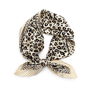 Silk women pleated scarf wholesale