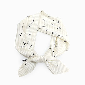 Wholesale Pleated Floral Scarf