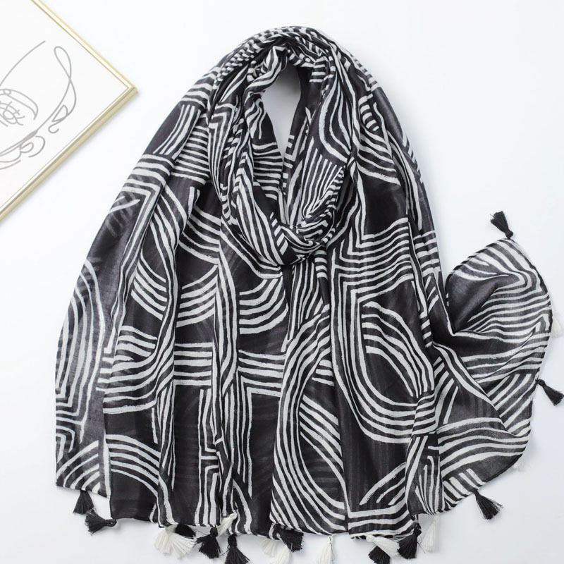 Cheap wholesale cotton scarf supplier