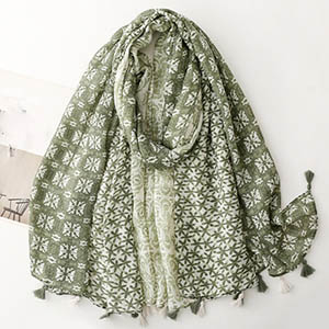 Women wholesale cotton scarf