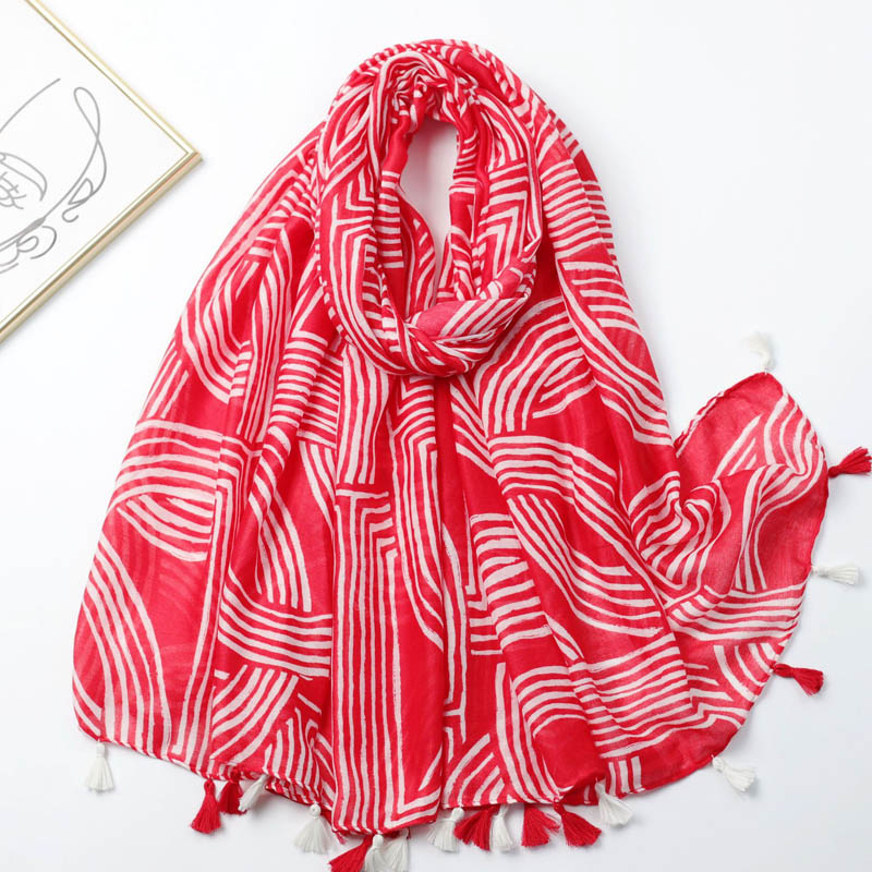 Cheap wholesale cotton scarf supplier
