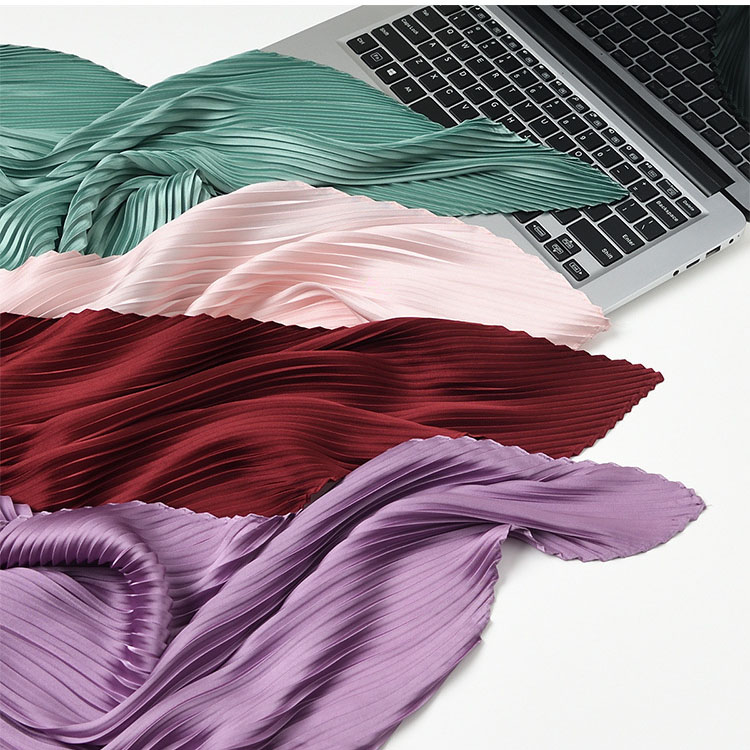 Wholesale pleated scarf for your store