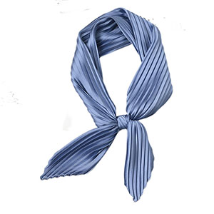Wholesale silk pleated scarf bulk
