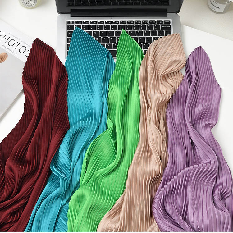 Wholesale pleated scarf for your store