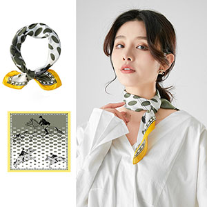Custom silk scarf supplier