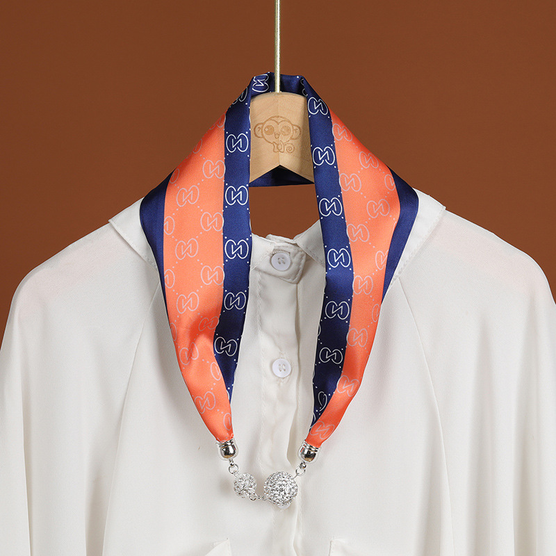 Wholesale magnetic silk scarf Factory