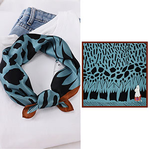 Custom silk scarf with Logo china