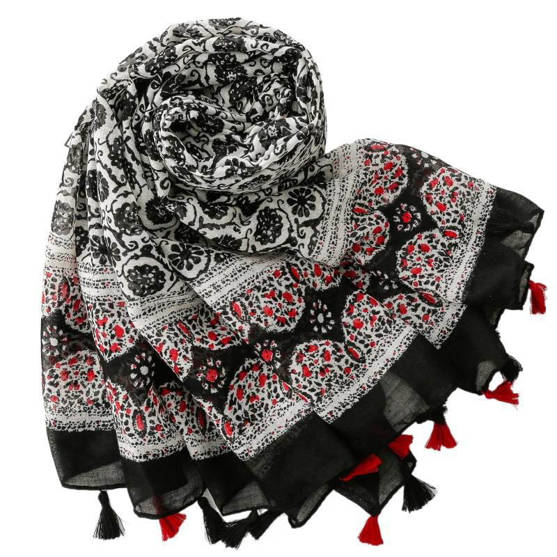 custom cotton scarf manufacturers china