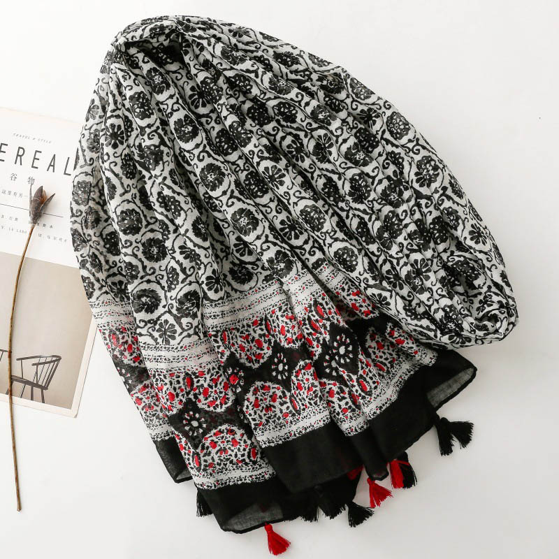 custom cotton scarf manufacturers china