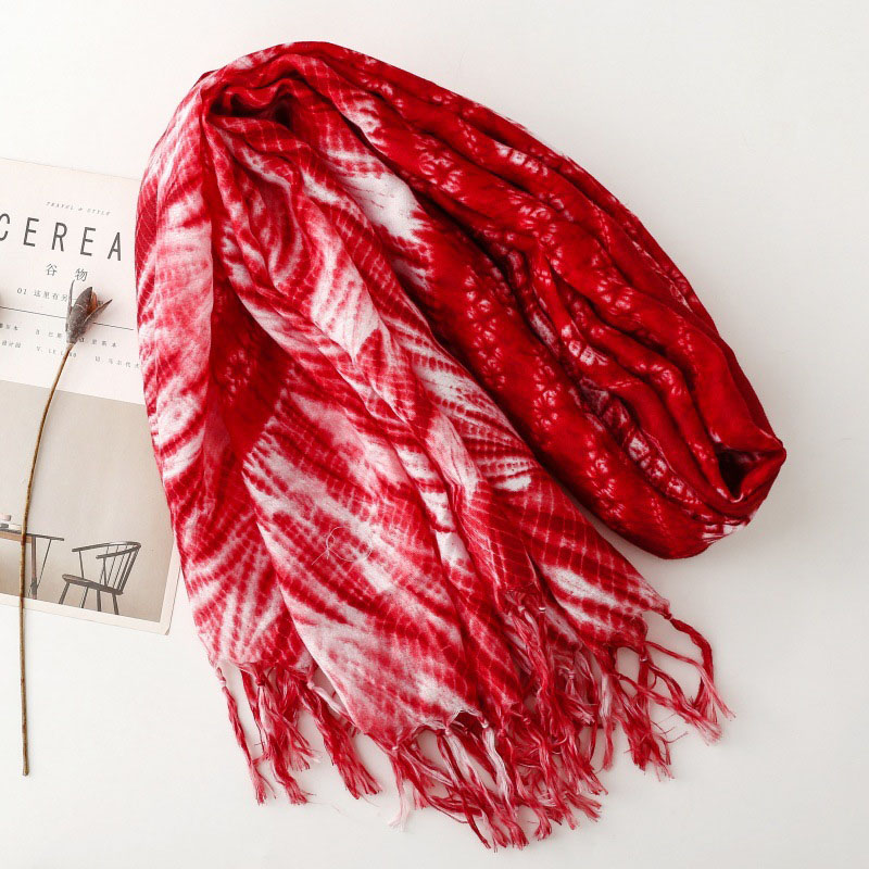 Custom linen scarves manufacturer in China