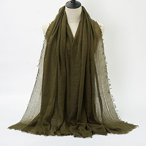 custom printed cotton scarf factory