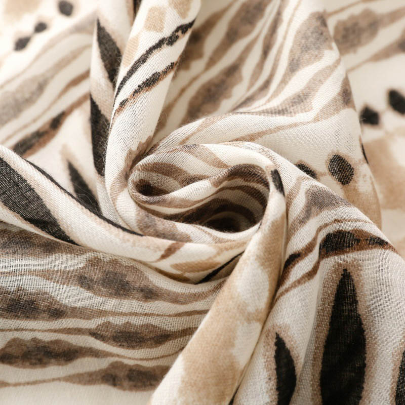 custom printed cotton scarves china