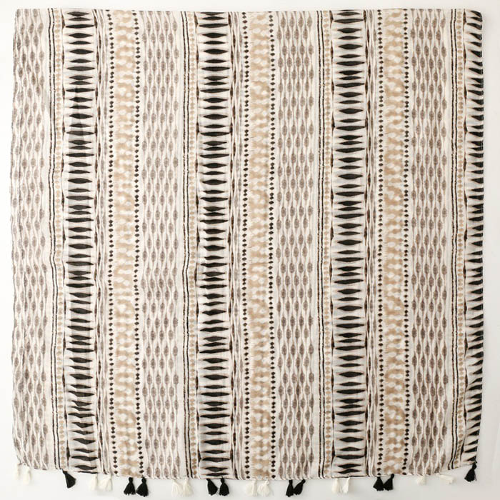 custom printed cotton scarves china