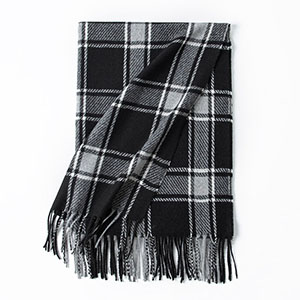 wholesale cashmere plaid scarf manufacturer
