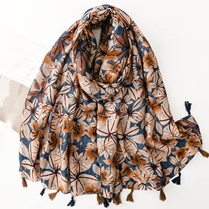 wholesale cotton linen scarf manufacturer