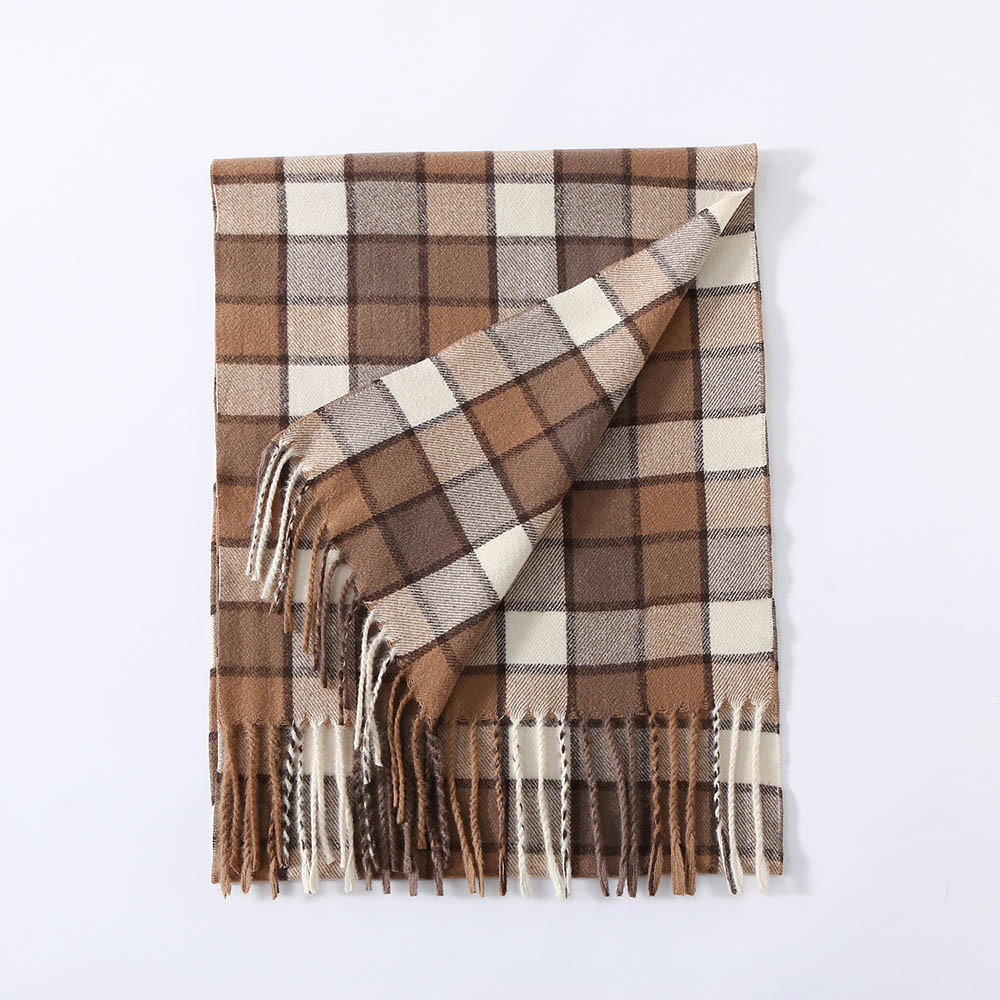 wholesale plaid cashmere scarf distributors
