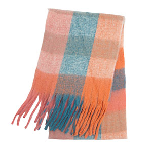 wholesale plaid cashmere scarf factory