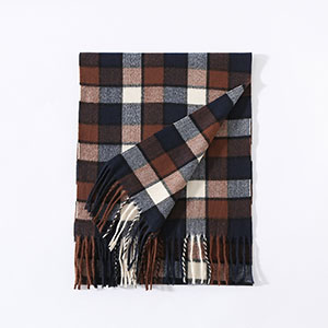 wholesale plaid cashmere scarf suppliers