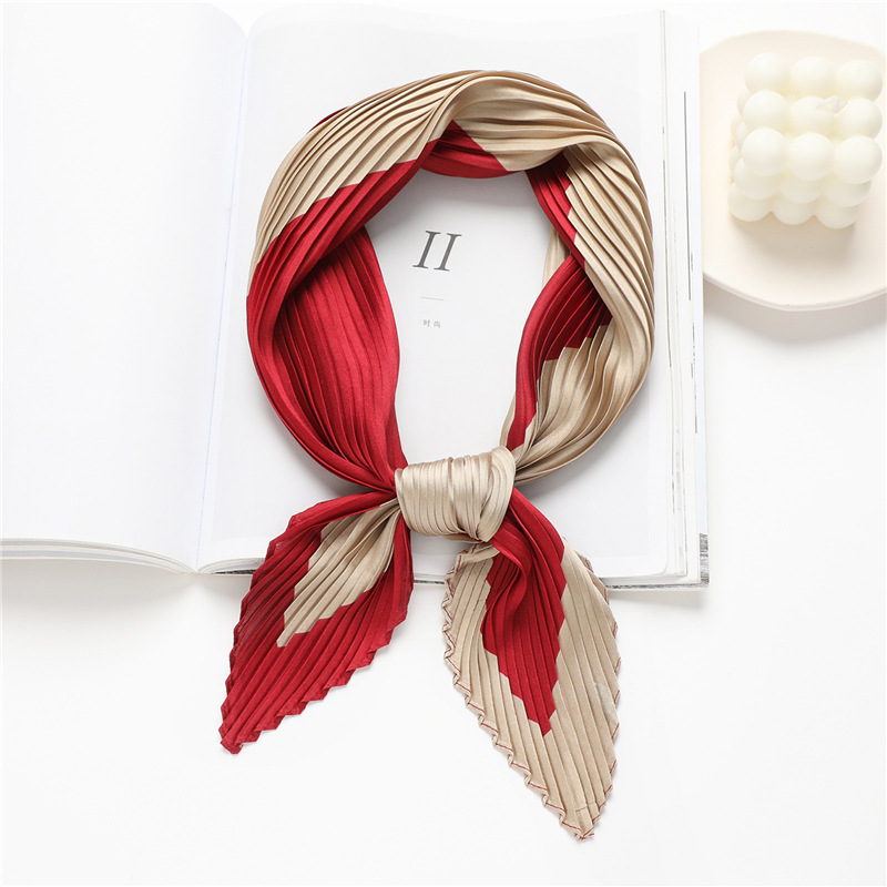 Wholesale pleated scarf factory