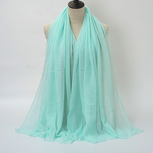 wholesale solid cotton scarf supplier