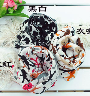 Cashmere Scarf Bear