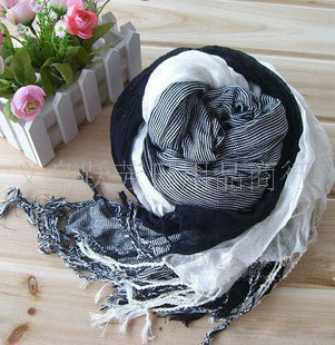 Three sides mens cotton scarf USA Scarves