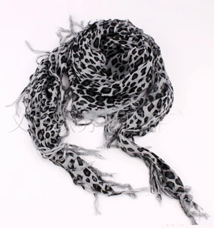 Wholesale Leopard Cotton Scarf