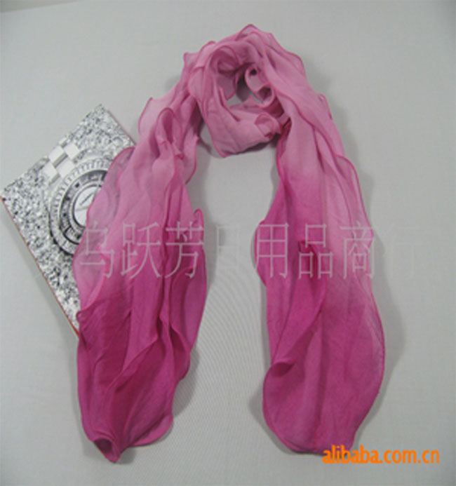 Global sales of scarves gradient