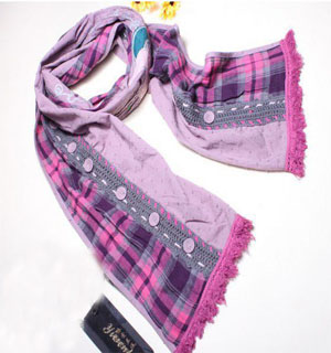 patchwork womens s Scarves