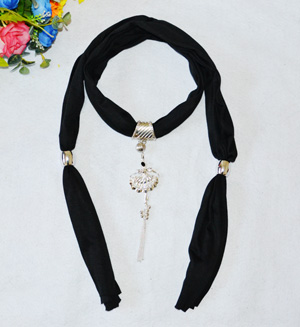 pendant jeweled scarves