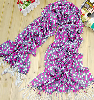 Cotton scarves fashion love
