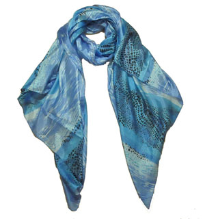 Thai silk scarves
