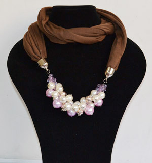 China wholesale alloy beads pendant scarf