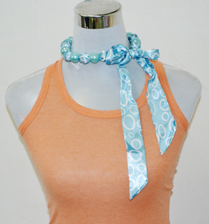 Collar pendant jewelry scarves