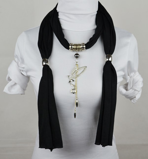 Angel Pendant Scarf