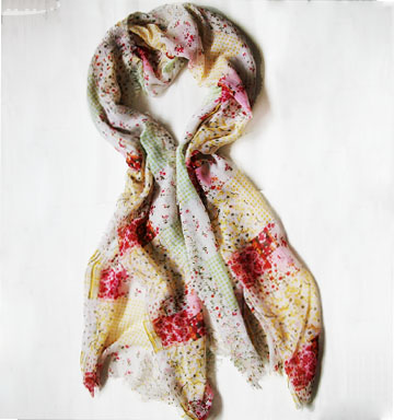 Linen scarves fashion