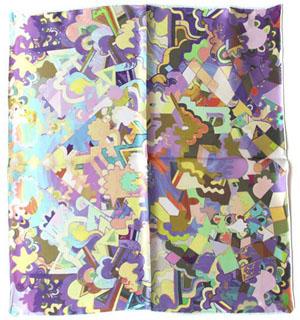 Glamorous Silk Neck Scarf