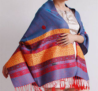 colorful scarves