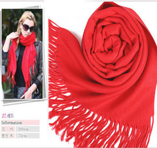 South Korea cashmere scarves