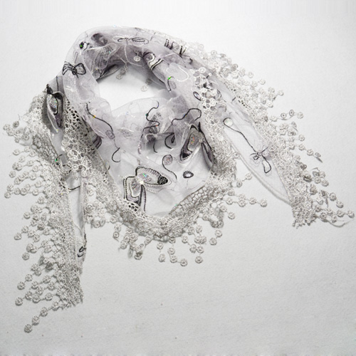 China supply Lace scarves